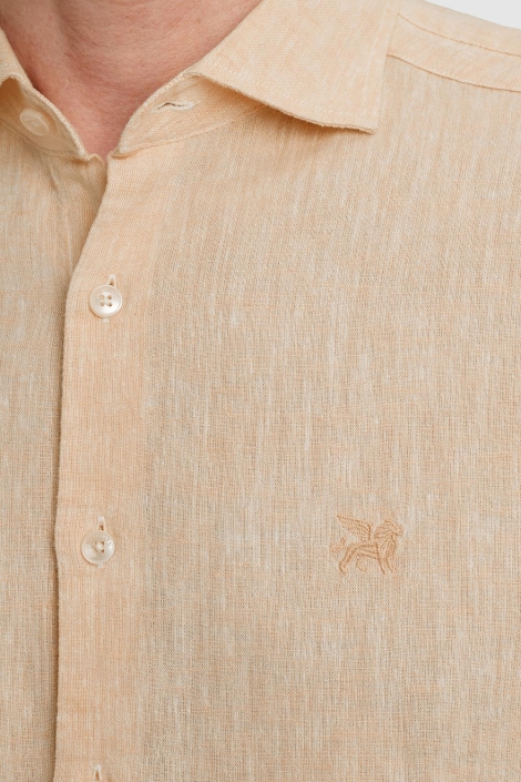 Vanguard long sleeve shirt linen cotton ble